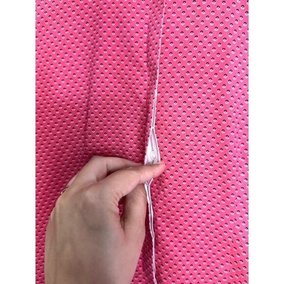 Talbots Formal Collared Shirt Women’s 3/4 Sleeve in Pink Size 2P - Picture 3 of 6